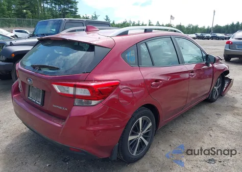 2019 Subaru Impreza 2.0I Premium z USA, uszkodzony, nr VIN 4S3GTAD69K3708663